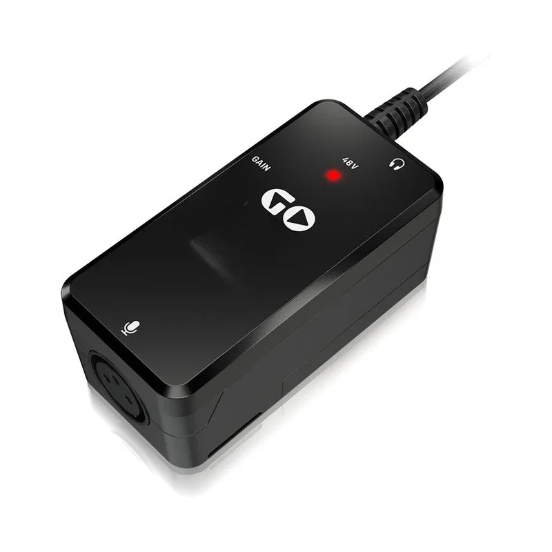 TC-Helicon GO GUITAR VOCAL Interfaz de Audio para Guitarra, Voz y Canto, Tarjeta de Sonido con Efectos