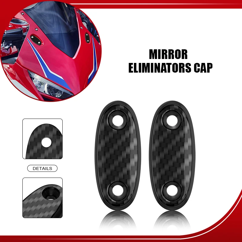 

Motorcycle Mirror Protection Cap For CBR600RR CBR1000RR CBR650R CBR650F CBR500R CBR300R CBR400R CBR250R Carbon Fiber Mirror Cap