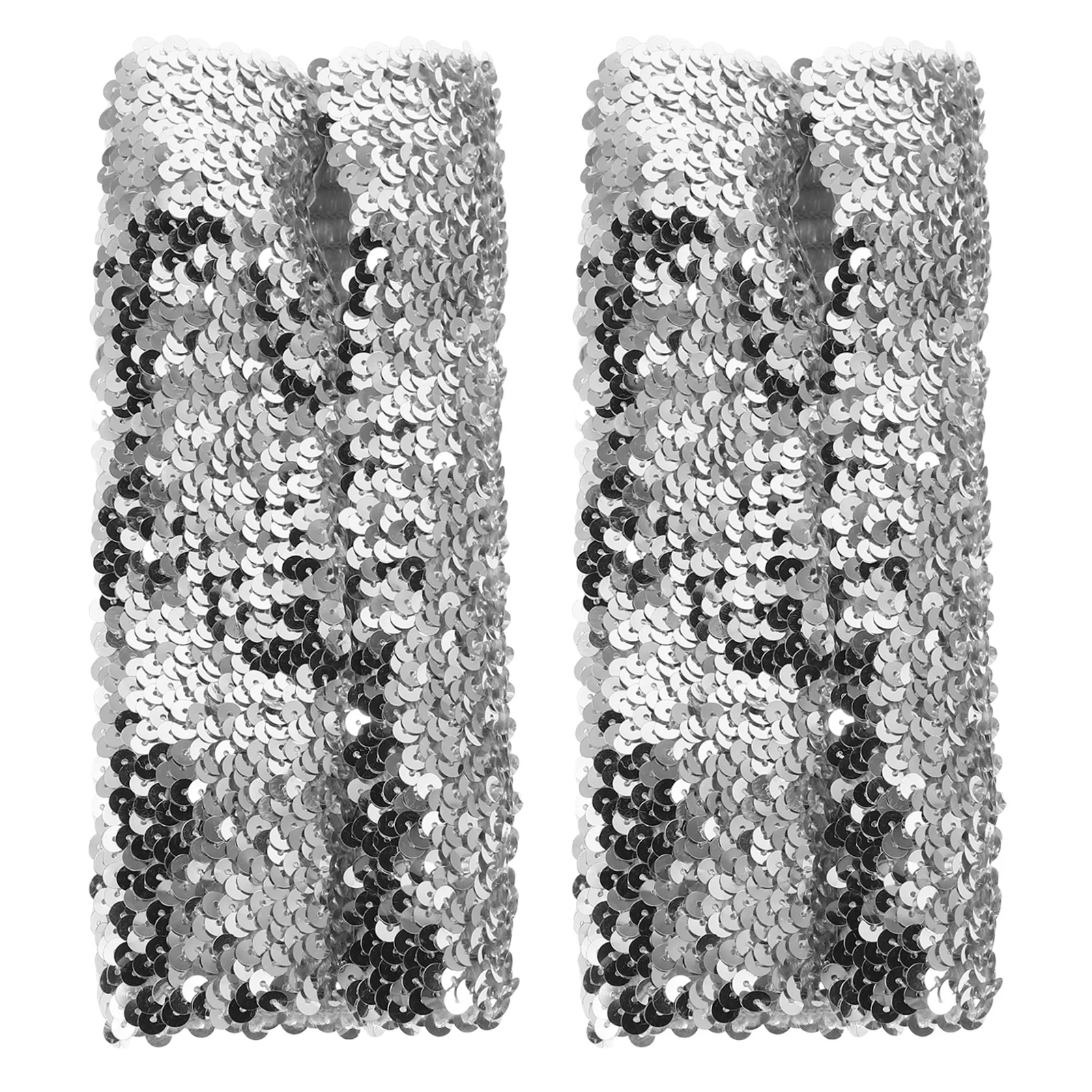 1 пара блестящих эластичных дискотечных