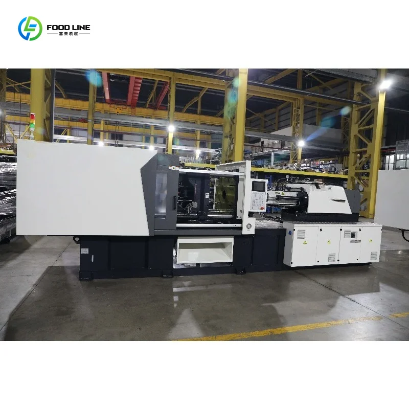 Customized High Precision Gear Motor Equipped 280T Horizontal Hydraulic Injection Molding Machine For PET ABS Plastic Production