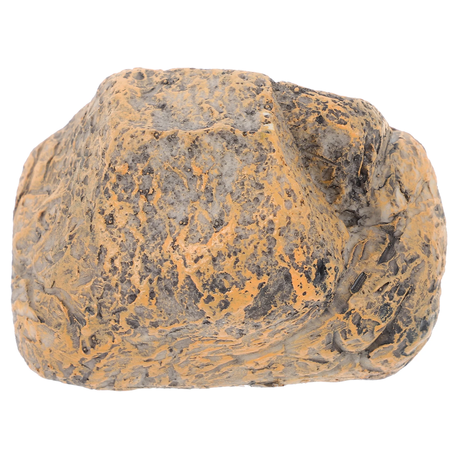 Creative Stone Key กล่องเรซิ่นซ่อนสวนกลางแจ้งความปลอดภัย Vintage Key Hider Rock Shape คอนเทนเนอร์ปกปิดสําหรับ Yard