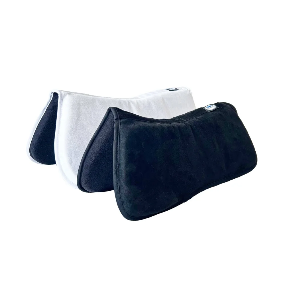 horse-saddle-shock-pad-slow-rebound-memory-foam-suede-soft-saddle-cushion-reduce-pressure-equine-riding-protective-half-pad