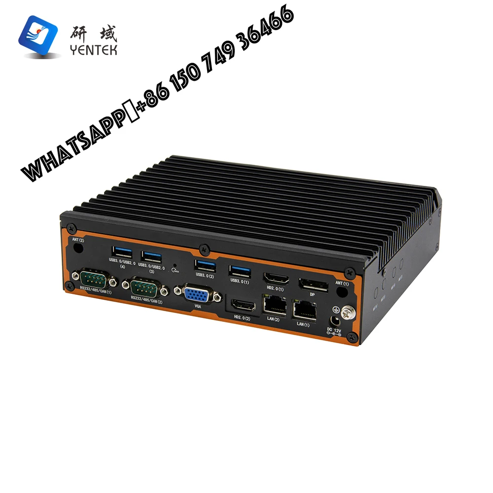 

Embedded Industrial Pc N97 N305 DDR4 M.2 WIFI CAN Dual LAN Dual COM HD VGA DP SI M DIN Rail Fanless Industrial Computer