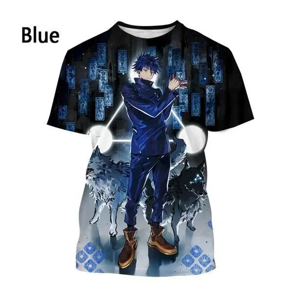 

Summer Fashion: Jujutsu Kaisen 3D Printed T-shirt