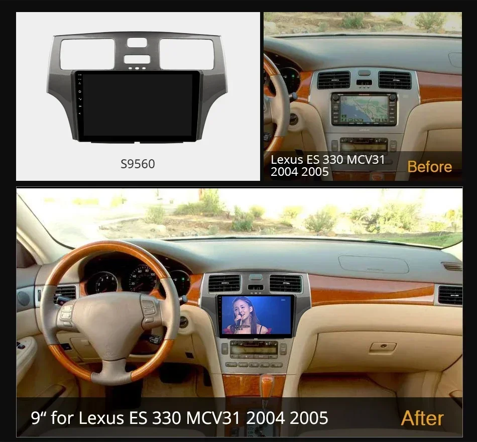 Ownice K6+ 2K for Lexus ES300 ES 300 ES330 XV30 ES 330 2001 - 2006 Car Radio Player Navigation GPS Android 12 No 2din 2 Din DVD