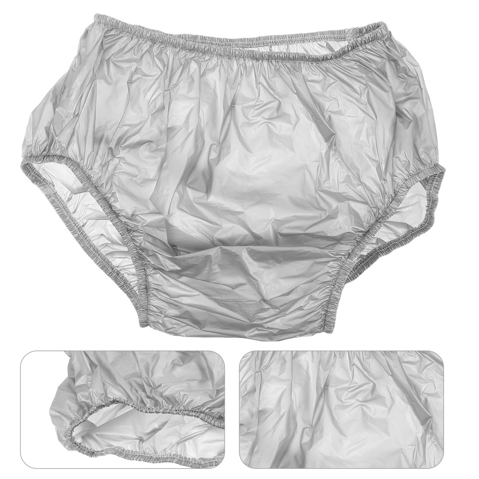 2 قطعة السراويل سلس البول الكبار مانعة للتسرب قابلة لإعادة الاستخدام قابل للغسل أغطية حفاضات لكبار السن بين عشية وضحاها ماصة حماية الملابس الداخلية