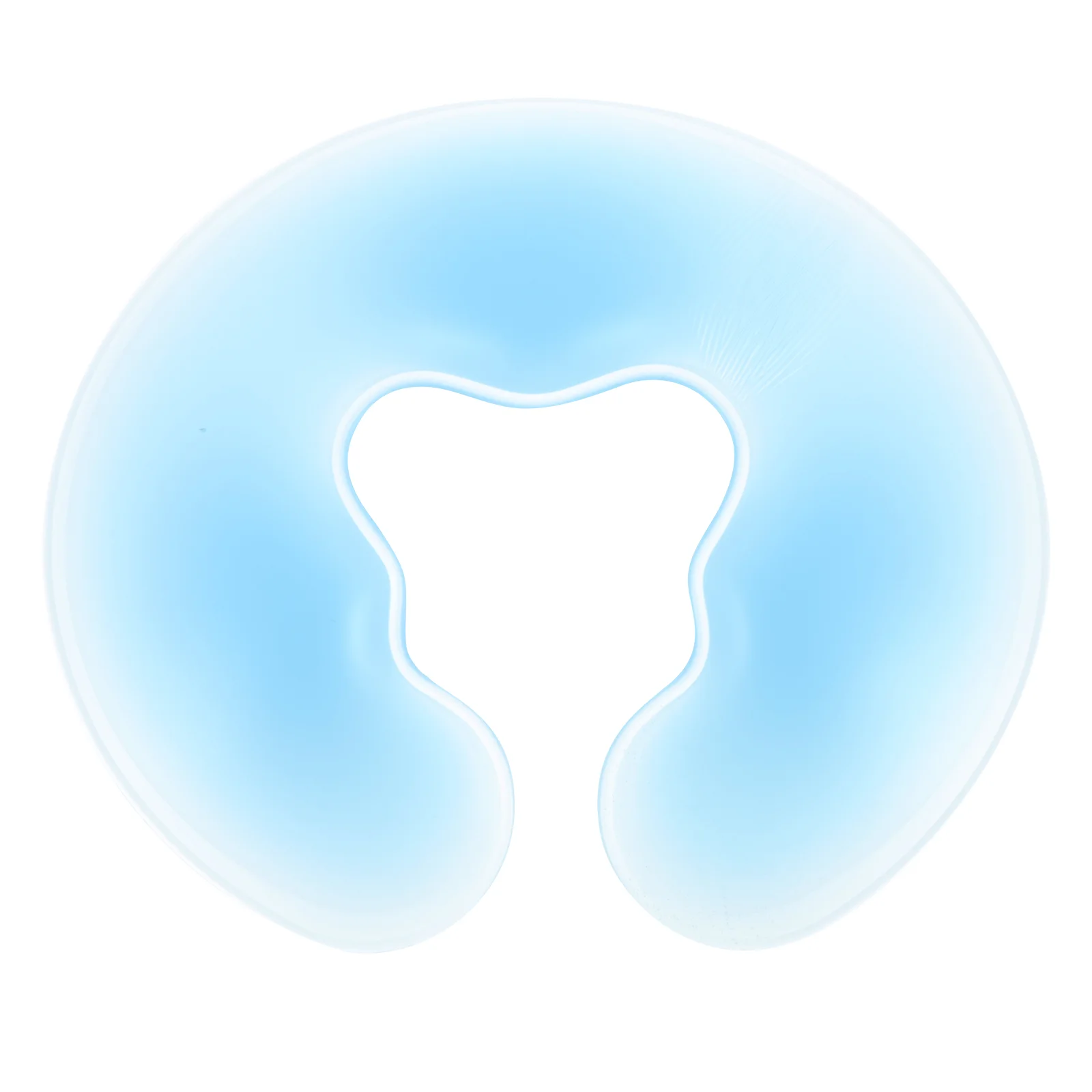 

Beauty Salon Pillow Massage Bed Spa Face down The Circle Silica Gel Silicone Travel Cushion