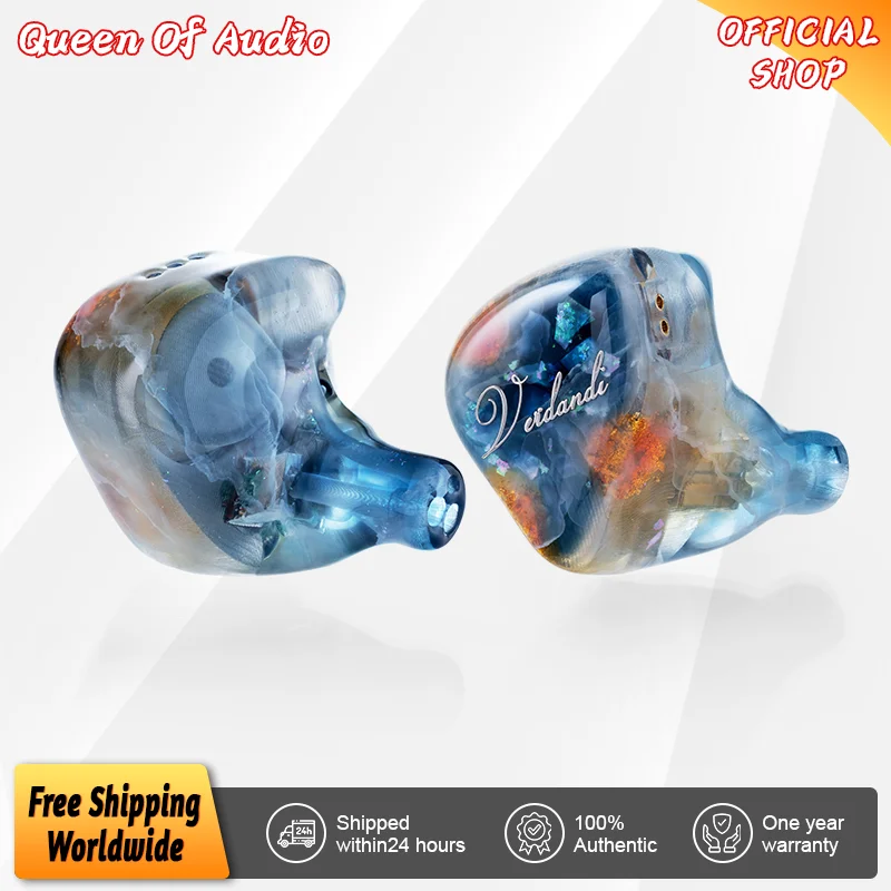 

Kinera Imperial Verdandi In-Ear Earphone 1BC+2 Knowles BA+2 Sonion EST+1DD Monitors Professional Stage Studio Musicians Headset