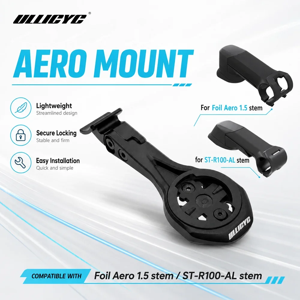 Aluminum Alloy Computer Mount for SCOTT SYNCROS FOIL AERO 1.5 STEM/ST-R100-AL STEM for Garmin Wahoo Giant GPS Bryton