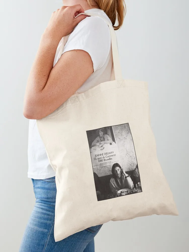 

jeanne dielman 23 quai de commerce 1080 bruxelles chantal akerman Tote Bag large size bags tote bags aesthetic the tote bag