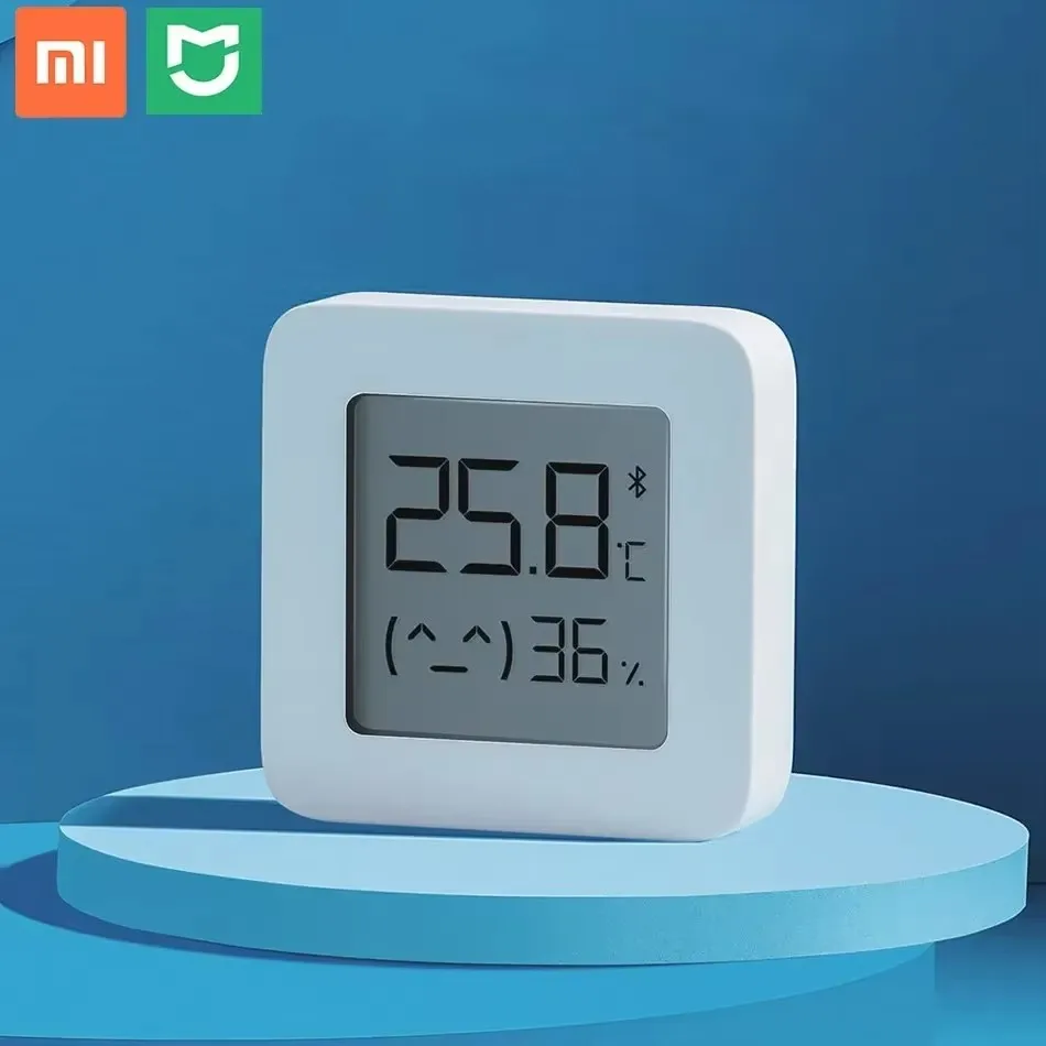 Xiaomi Mijia Bluetooth Temperature and Humidity Meter 2 Smart Home Electronic Thermometer Room Hygrometer Lcd Display Temperatur