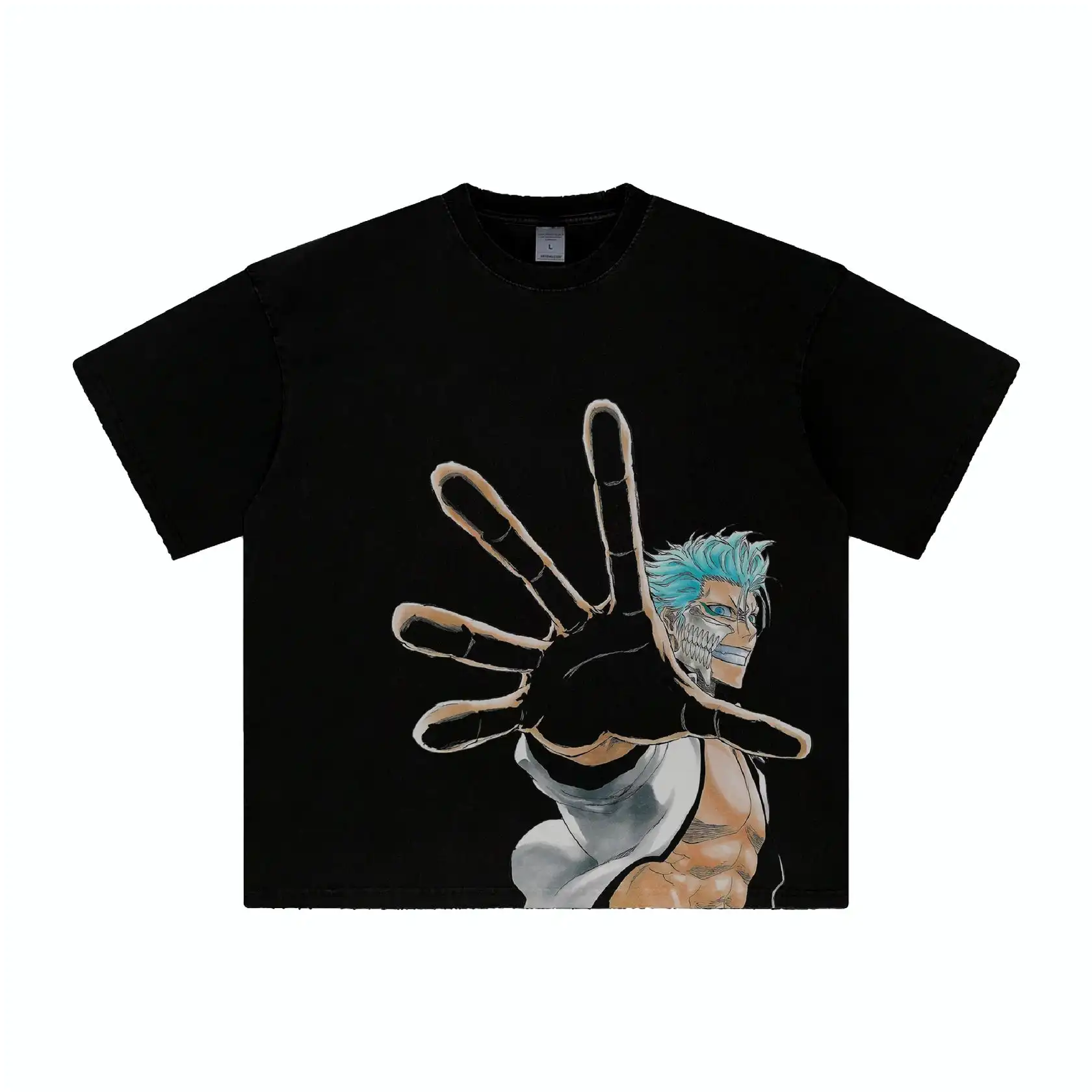 Camiseta BLEACH para amantes del anime, ropa para todo el año, ropa con personalidad, talla grande, unisex, producto popular, algodón de alta calidad