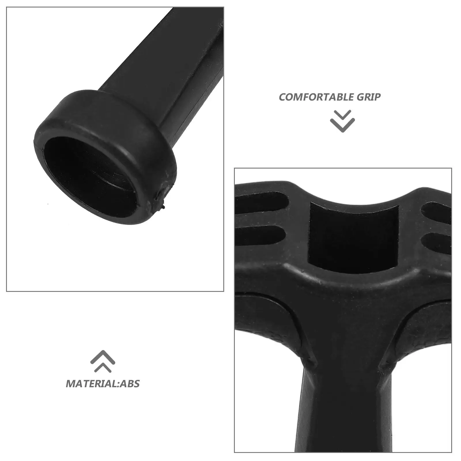 6 pçs cortador de grama starter lidar com cortador de grama puxar cabo para pequeno motor aparador de sebes mochila abs parafusos plástico