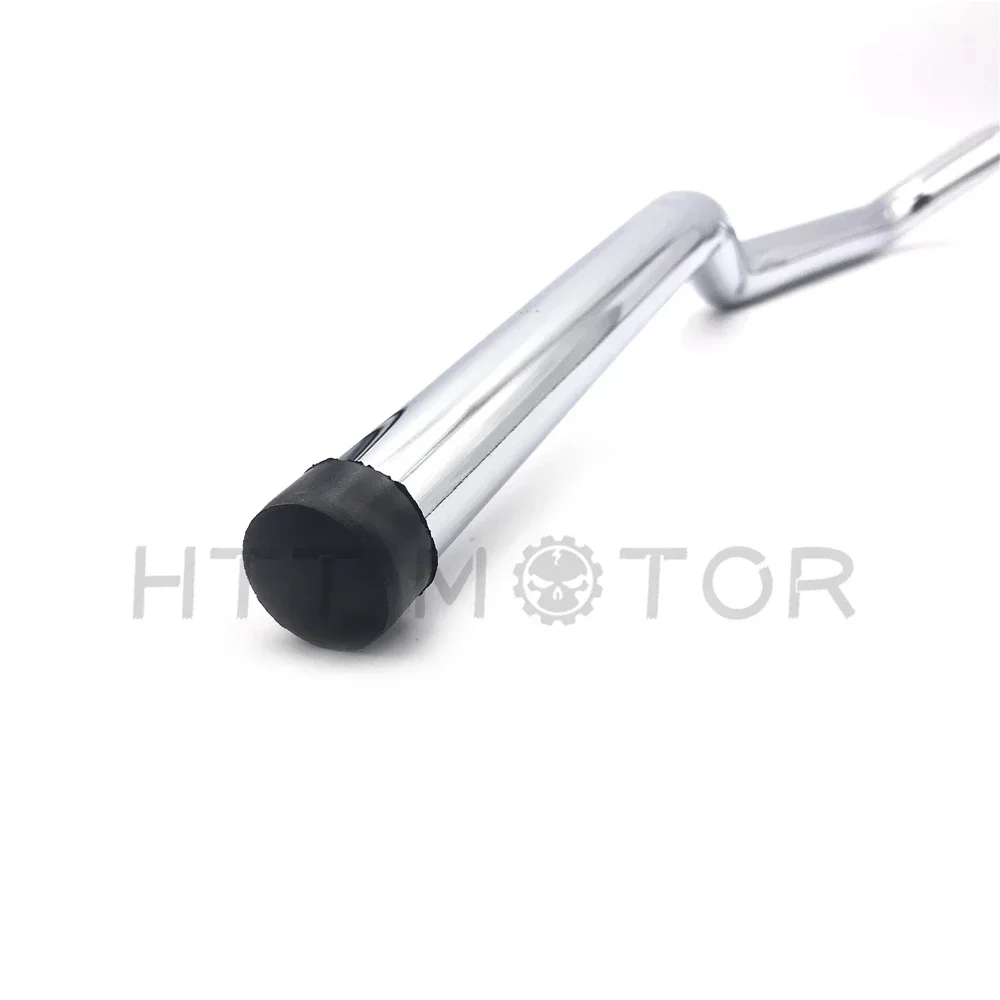 25mm Drag Bar Handlebars For Harley Davidson Dyna Wide Super Glide Street Fat Bob Low Rider Aftermarekt Motorcycle Parts Chromed