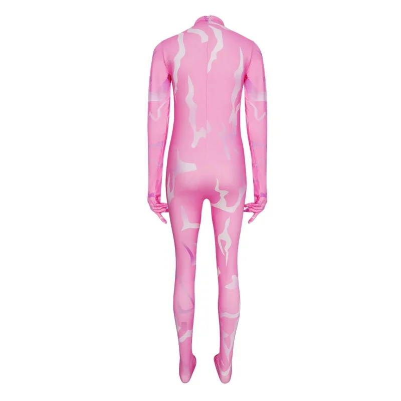 شيطان هنتر KPop تأثيري بذلة النساء الفتيات رومي زي البوليستر بذلة ارتداءها تظهر ملابس حريمي هالوين زوي