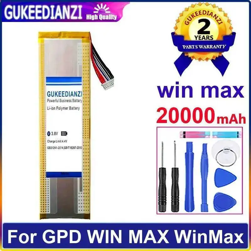 

Долговечный сменный аккумулятор для планшета Gpd Win Max Premium емкостью 20000 мАч