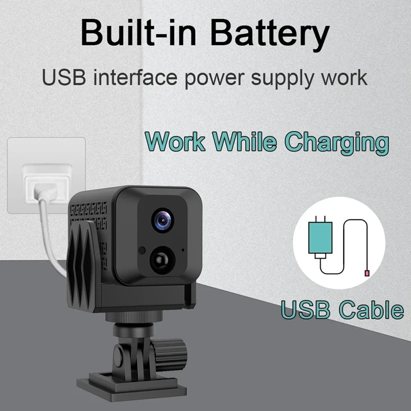 3CGRO-Mini 4G Security Camera Or Wifi HD 1080P Camera Wireless Night Vision Secret Video Protection Infrared Motion Camera