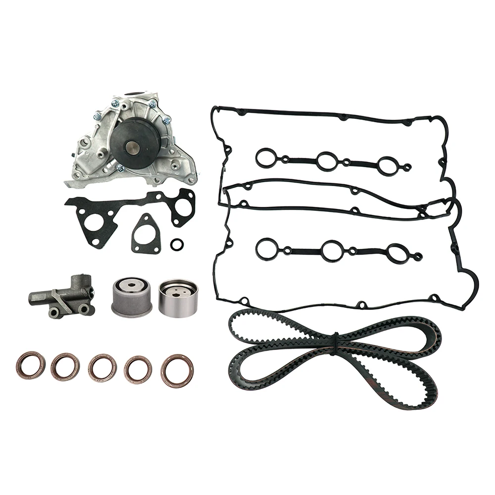

Timing Belt Kit Water Pump W/ Valve Cover Gasket Set for 03-06 K ia Sorento 3.5L