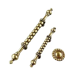 Antique Bronze Classic Handle Furniture Hardware Kitchen Cabinets Drawer Knob Wardrobe Cupboard Handle Dresser Wooden Door Pulls