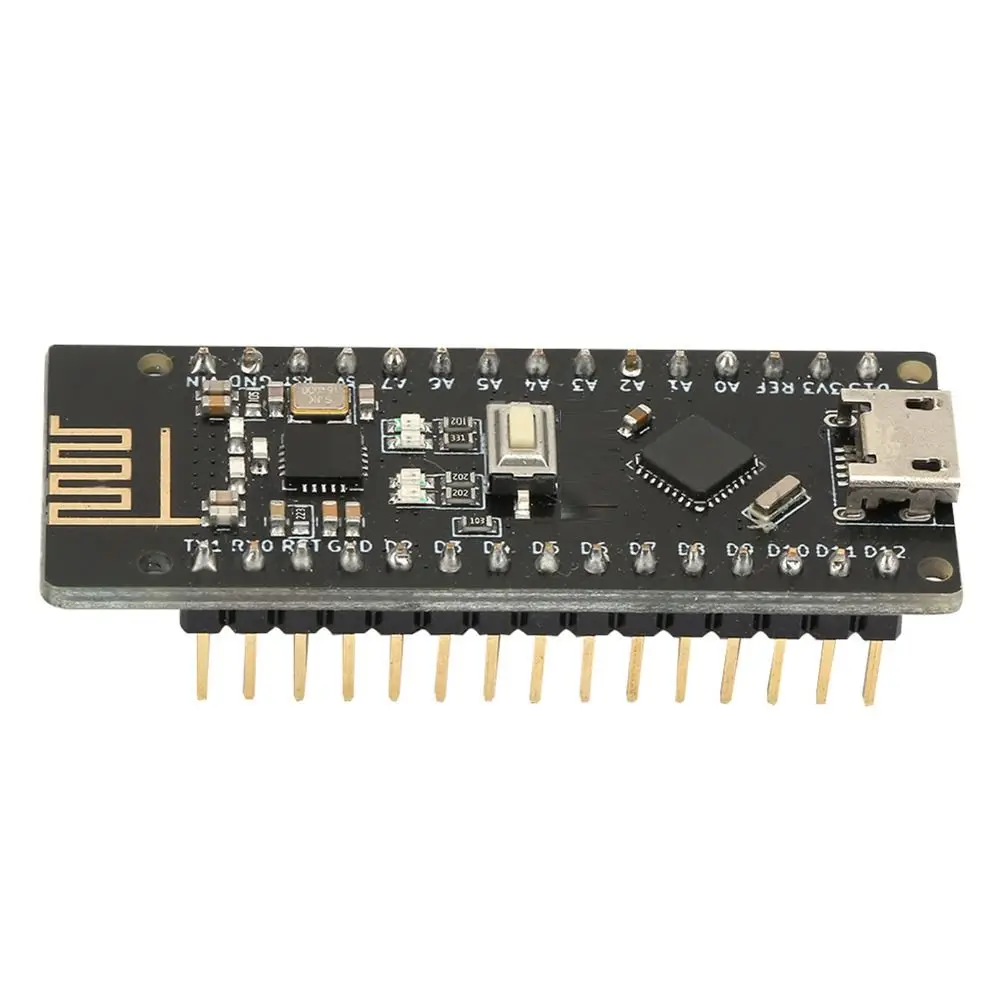 

Low Power 5V NRF24L01 Development Board 8 Pins ATMEGA328 Transceiver Board Compatible Board Electronic Projects