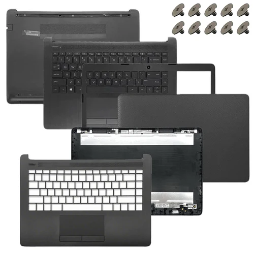 Nueva funda de portátil para HP 14-CM 14-CK 14-DG 240 G7 245 246 G7 LCD contraportada/bisel frontal/bisagra/Palmrst superior/inferior L44056-001
