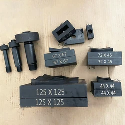15-200mm hydraulic punch die SYK-8/15 stainless steel rectangle mold square hole die Manual punching mould