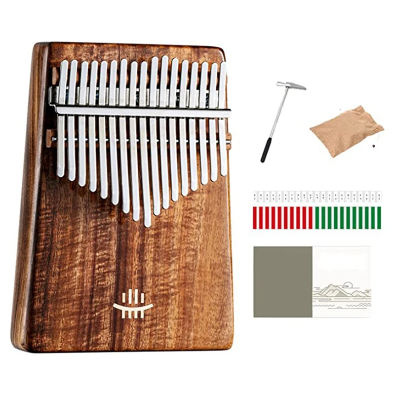 

Kalimba Thumb Piano Part For Adults And Children, Performance Grade Intonation With Kalimba Sheet Music (17 Keys)