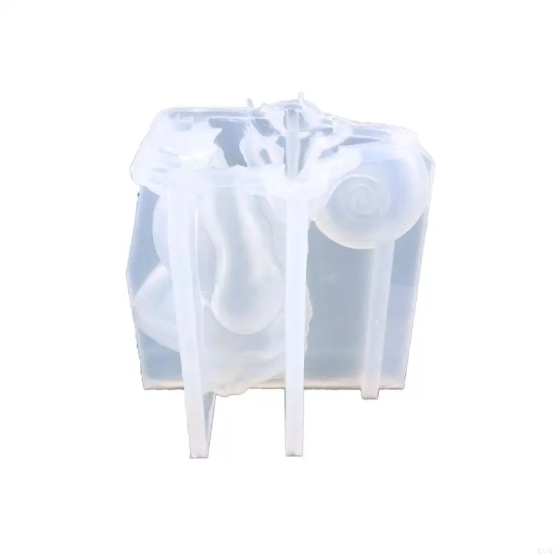 KX4B Khuôn Silicon 3D Thằn Lằn Hình Nhựa Dính Khuôn Mẫu Cho DIY Trang Trí Vật Trang Trí Handmade Thủ Công Khuôn Thạch Cao