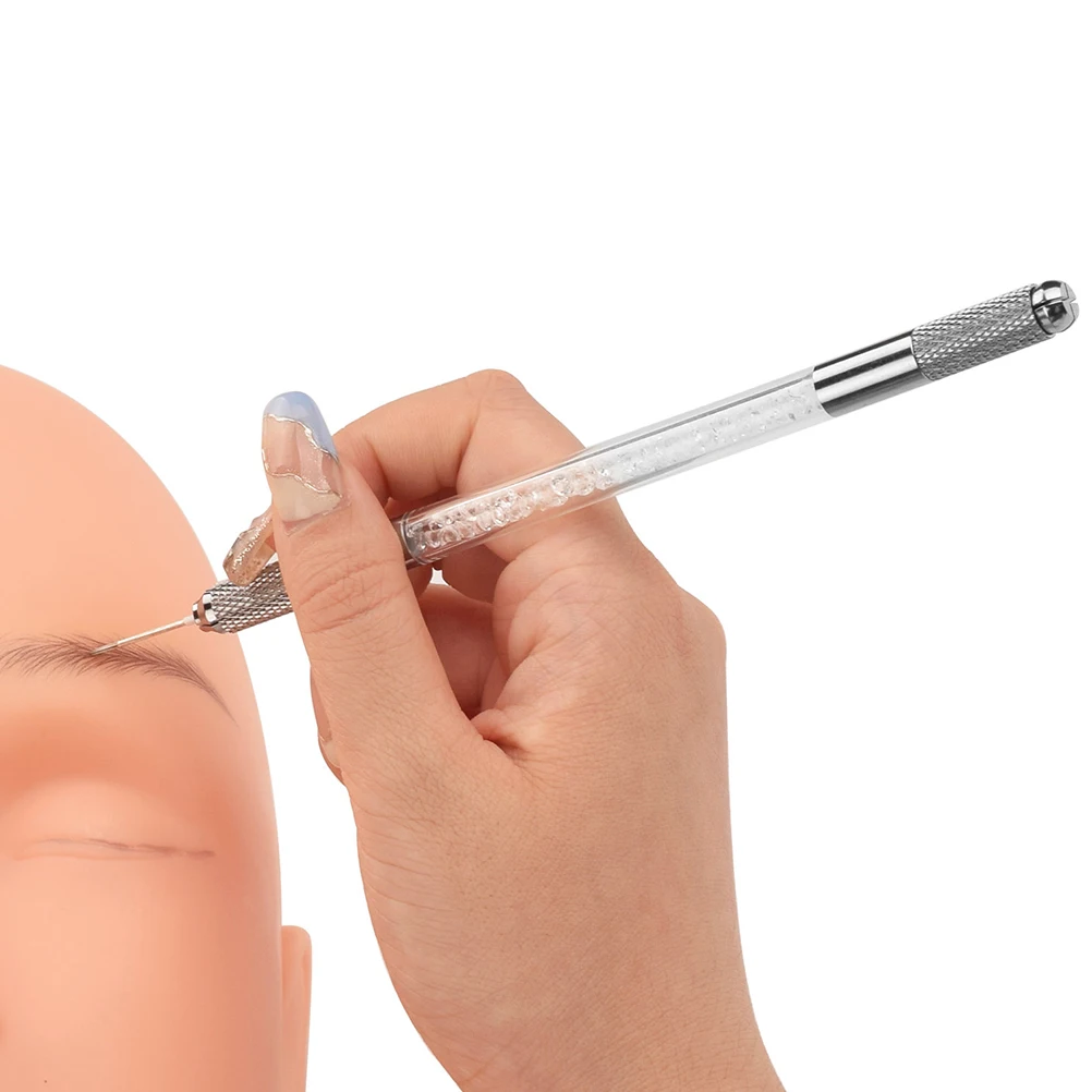 

1pc Acrylic Tools Life Tattoos Using Pens Salon Eyebrow Tattoos Pens Use Eyebrow Microblading Pen White Tattooing Pen Color