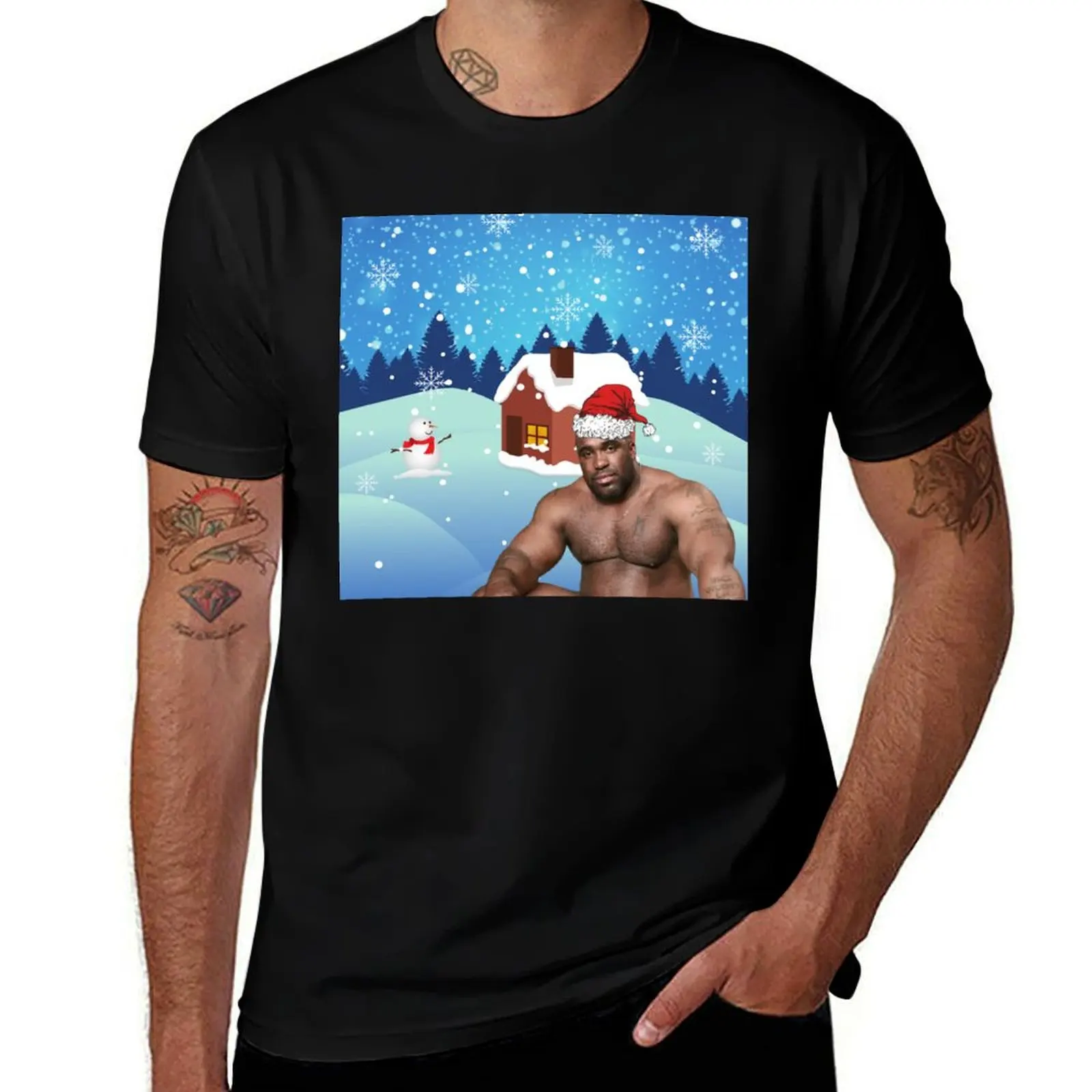 

Barry Wood Christmas T-Shirt t shirt men 100% cotton luxury brand t shirt man casual