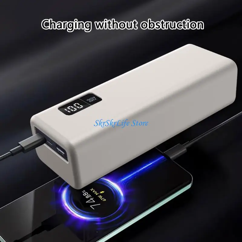 E65E Silicone Case For No.15 20000mAh PB200P Storage Travel Protective Cover Shockproof Antislip Protective Silicone Guard