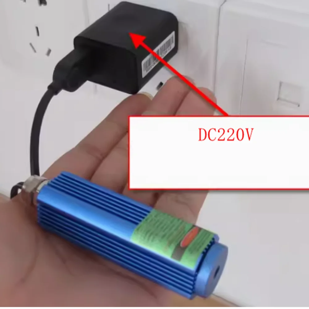التركيز القابل للتعديل 515nm 520nm 50 ميجا واط/100 ميجا واط/150 ميجا واط وحدة الليزر الأخضر العشب #4