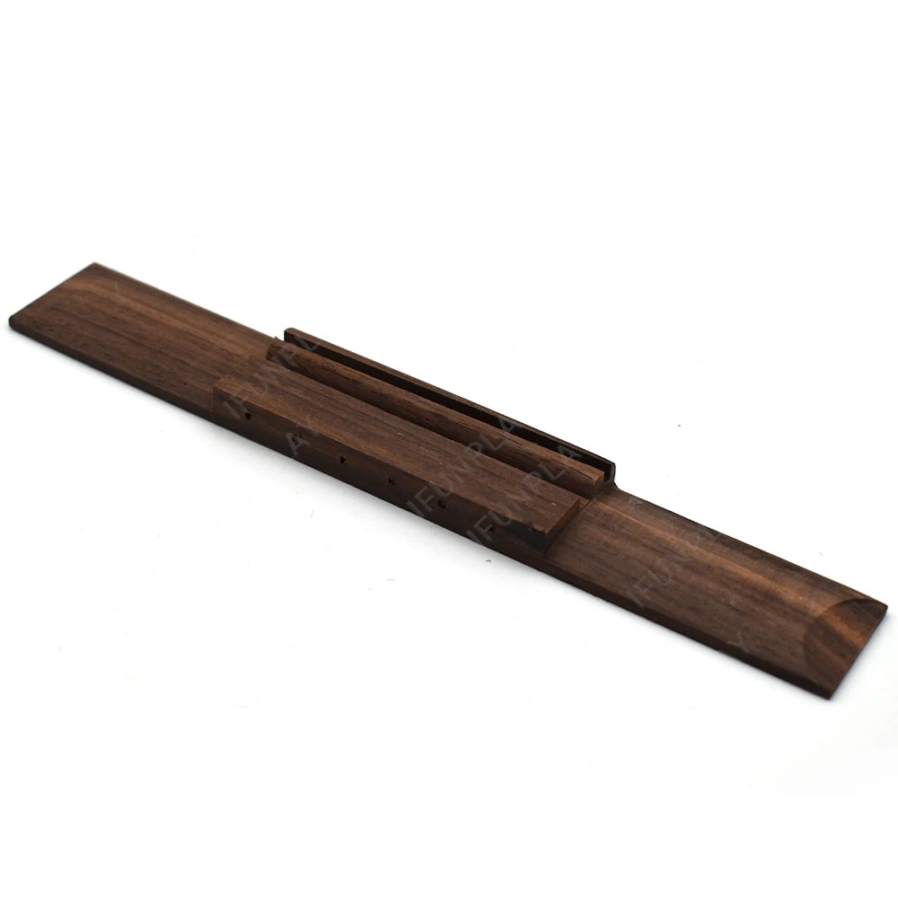 جسر خشبي كلاسيكي من خشب الورد ، أجزاء وإكسسوارات غيتار نايلون ، طول