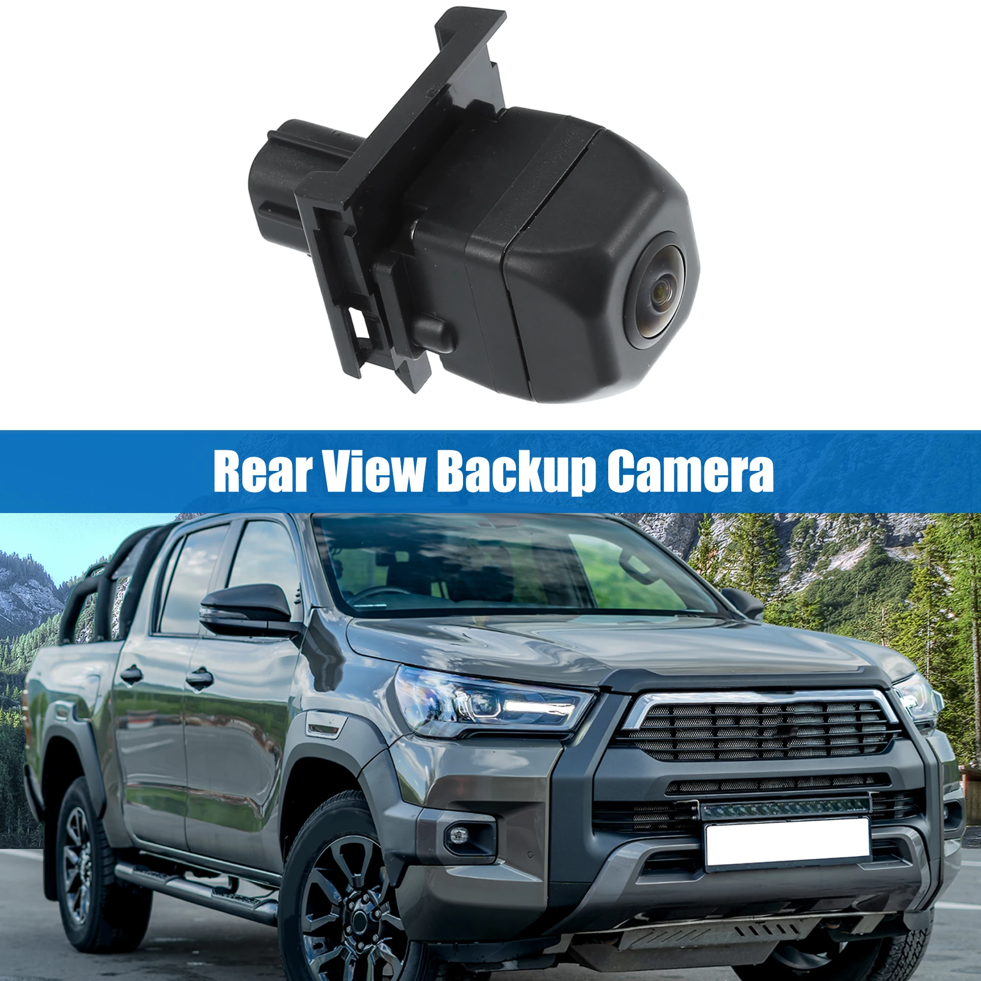 

UXCELL Car Rear View Back Up Camera Replace for Toyota Hilux 2011-2015 No.8679071030