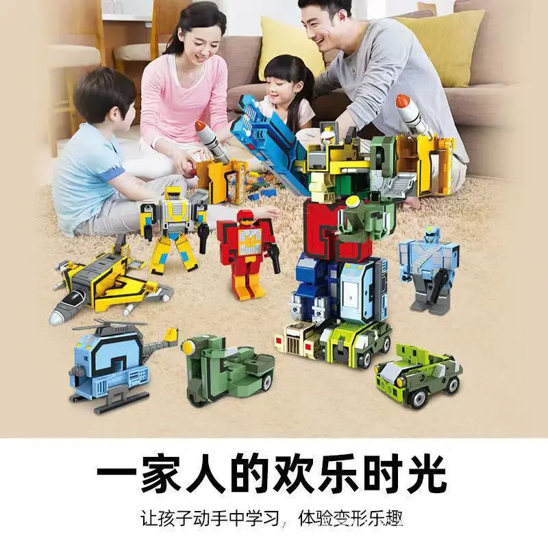 Transformers digitales Juguetes para niños al por mayor: Transformers Combiner Assembly Robot Juguetes para niños y niñas - Educativo