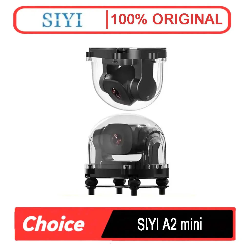 

SIYI A2 mini Ultra Wide Angle FPV Gimbal Single Axis Tilt with160 degree FOV 1080p Starlight Camera Sensor IP67