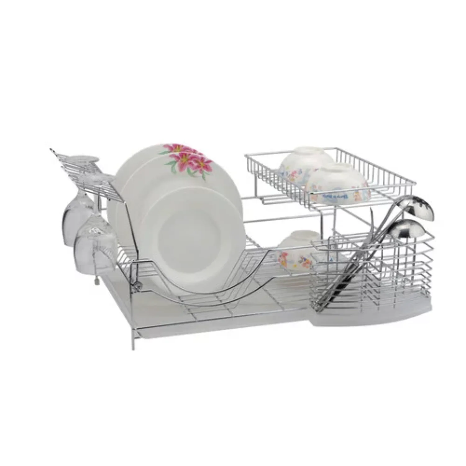 

22-inch Dish Rack，kitchen storage rack