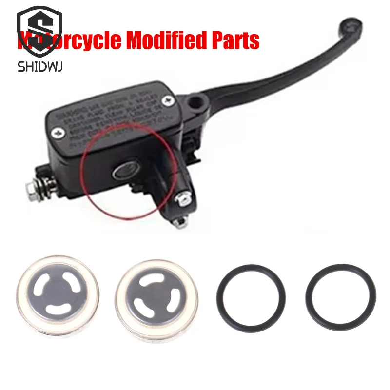

18MM Motorcycle Sight Glass Oil Mirror Horizon Clutch Brake Upper Pump Universal Motorcycle Modified Parts