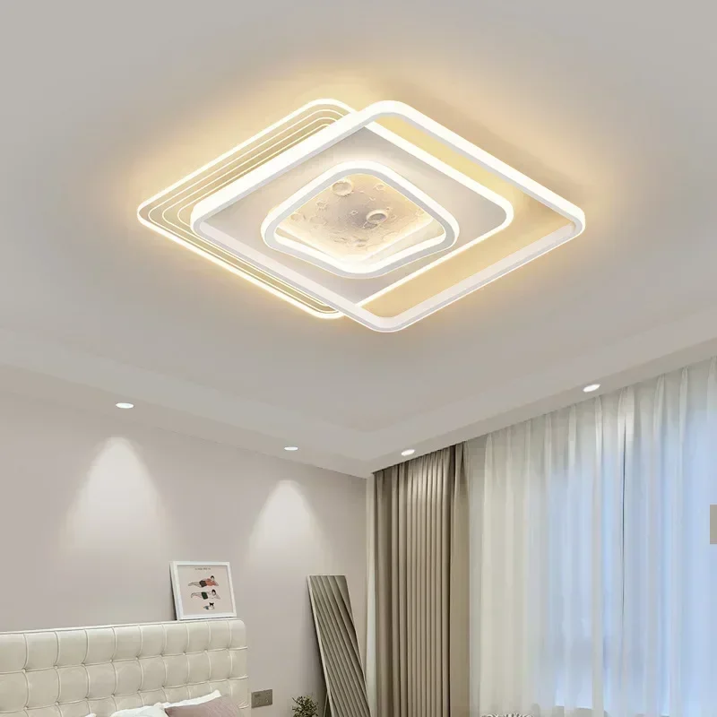 Modern LED Ceiling Light Fixtures For Living Dining Bedroom Aisl Balcony Ceiling Chandelier Indoor Home Appliance Luster Lamp