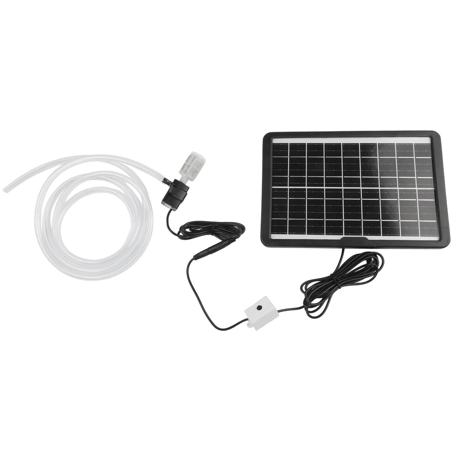 Aquarium Pump Solar Panel Outdoor Use 8mm Inner Diameter Efficient Aquarium Water Pump Operational Without Electricity