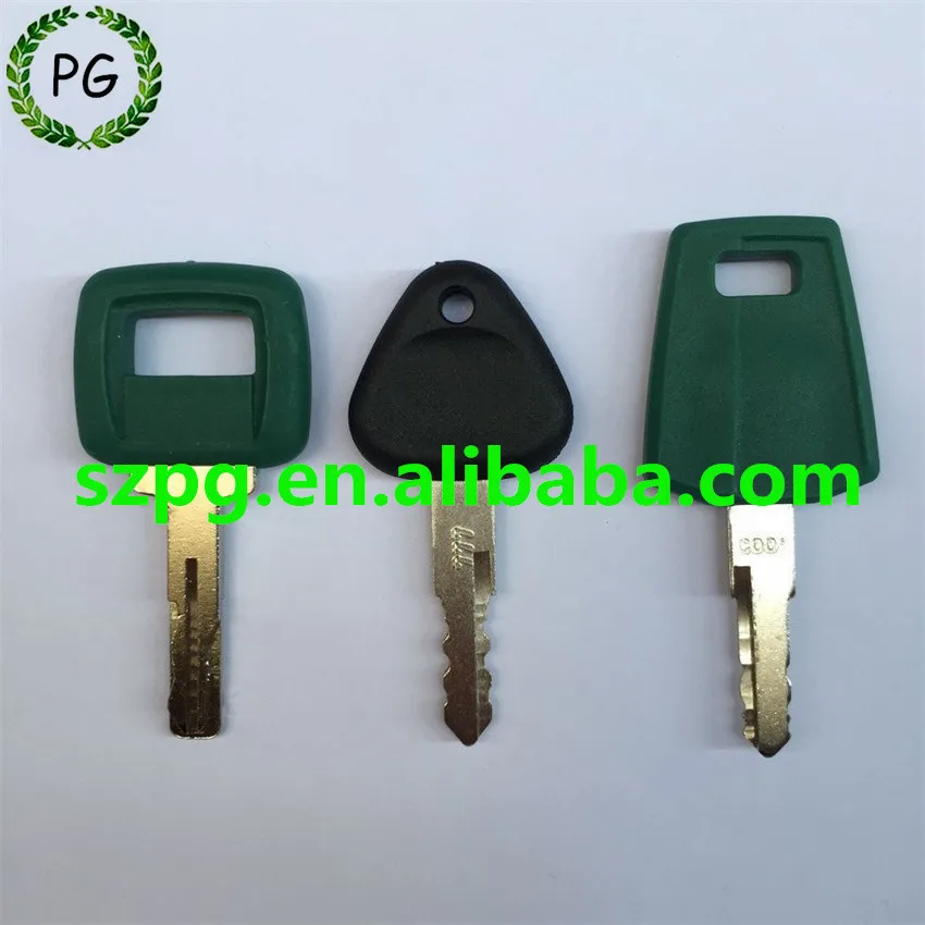 3PCS Keys For Volvo Excavator Wheel Loader 11039228 777 C001