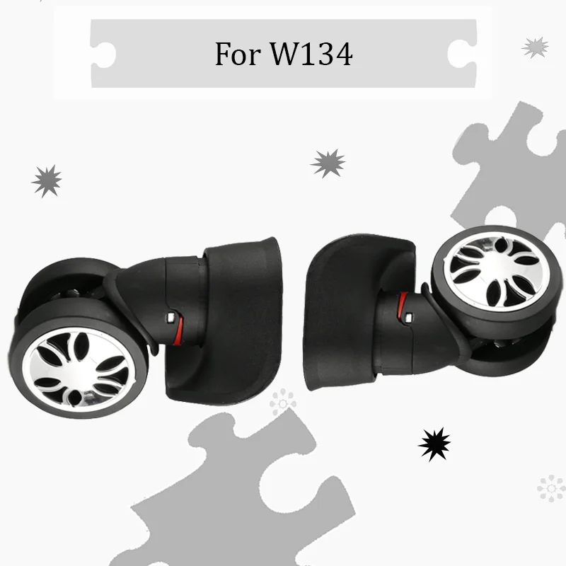 

For W134 Universal Luggage Replacement Wheels - High-Quality Swivel Castor Repair Parts Specialised Replacement Wheels