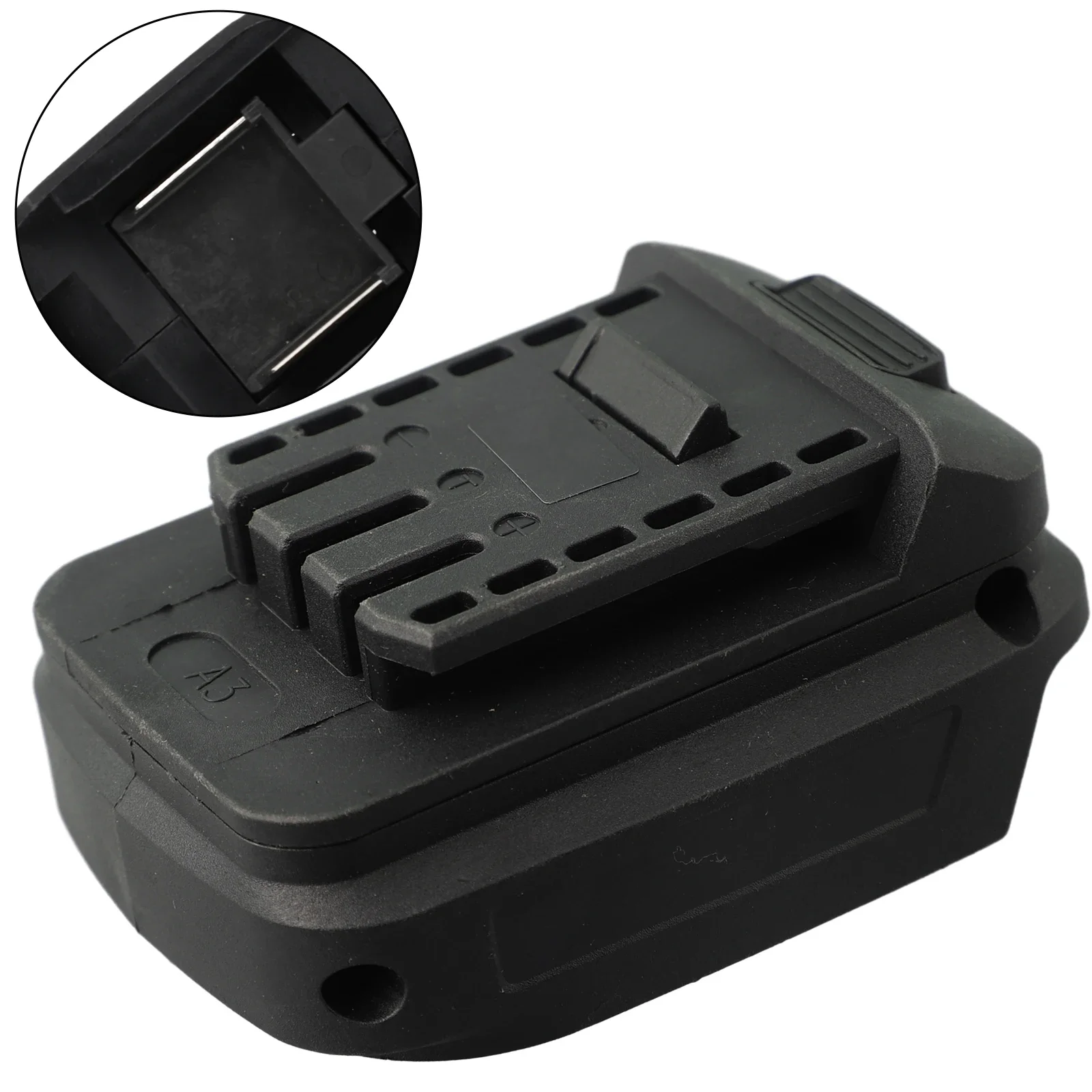 Easy Installation Battery Adapter High Power Applications Plastic 18 V Li-ion Battery Black For BL1830 BL1840 BL1850