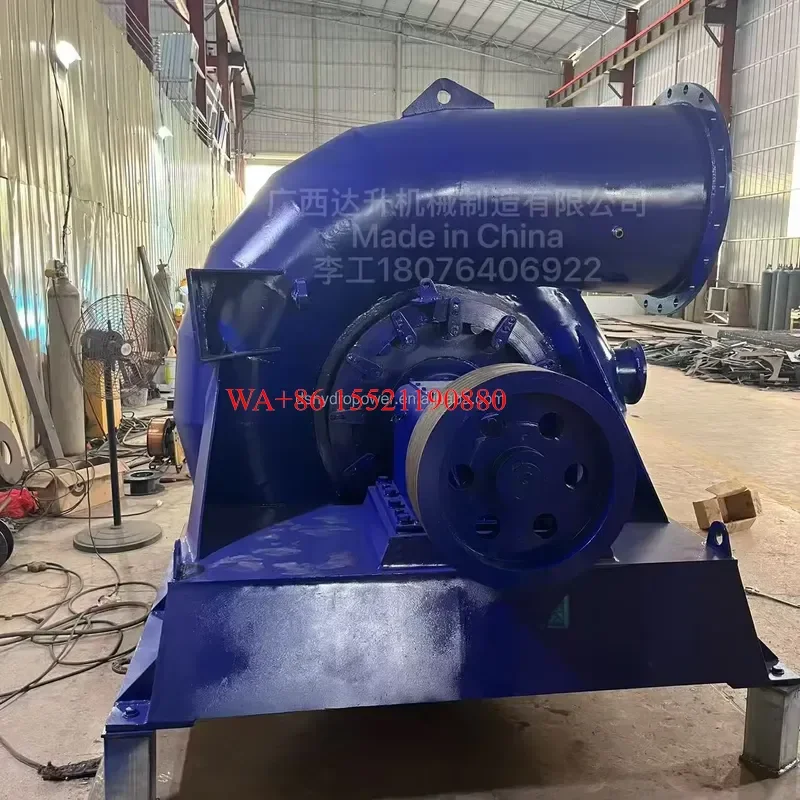 WMWMNU for DS Hydro Turbine Generator 10KW-200KW Turbo 50/60Hz 80%-85% Efficiency 220V/380V/400V 500-1500 R/min Flow Rate