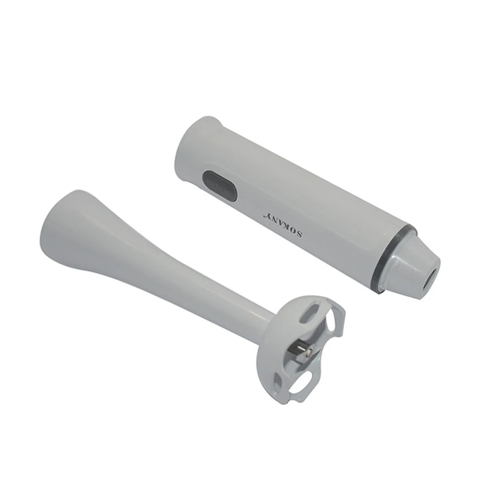 Electric Stirring Rod Machine, Double Stirring Blades, Portable and Easy To Control The Grip, Suitable for Vegetables, Baby Food