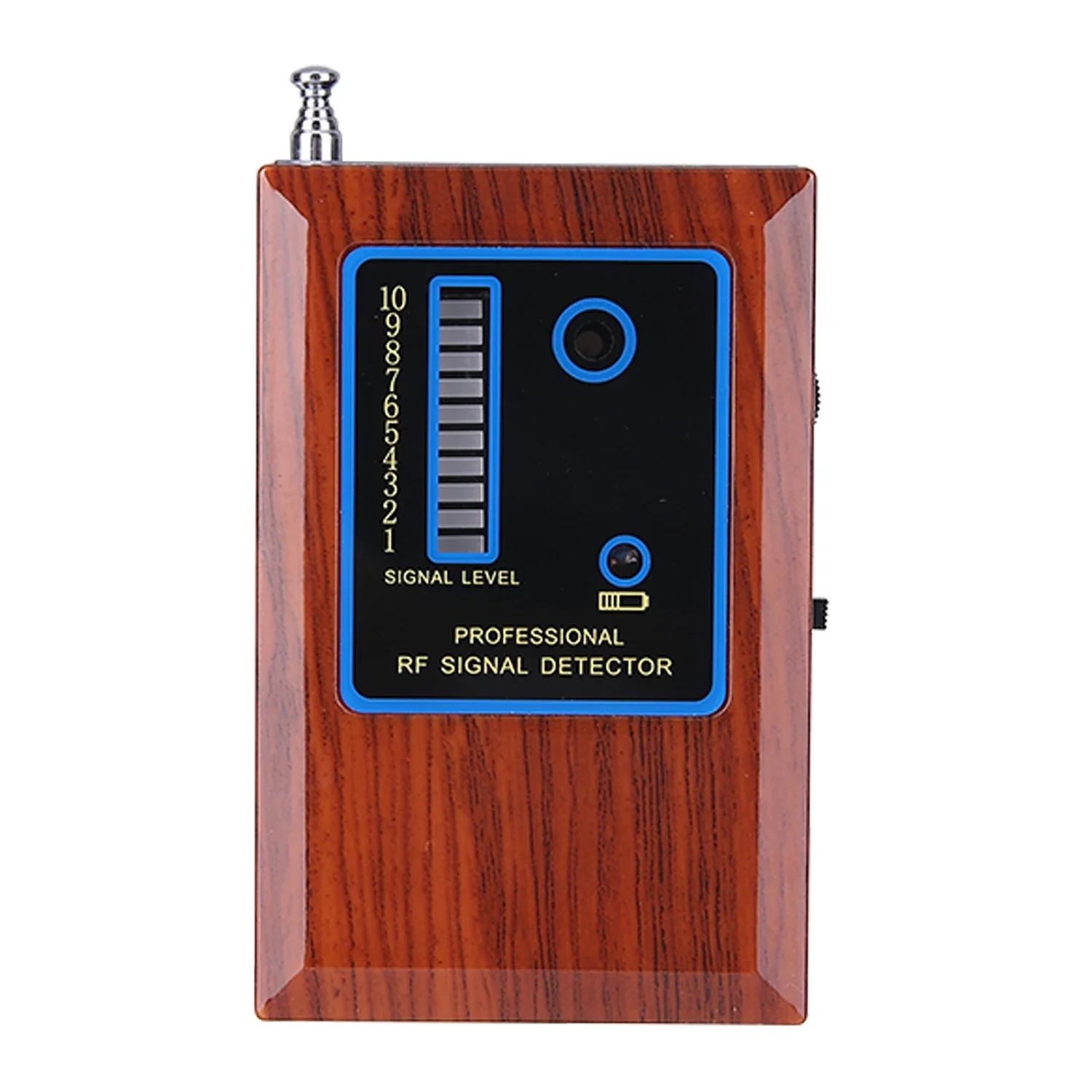 

New RF-DT1 Sensitive 10 LED Signal Hidden RF Signal Detector for Detecting Wireless Camera/Mobile Phone/Earphone/Walkie Talkies