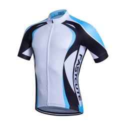 Men's Cycling Jersey 2024 Summer Breathable Short Sleeve Men's Cycling Apparel MTB Road Quick Drying Men's Cycling Shirt