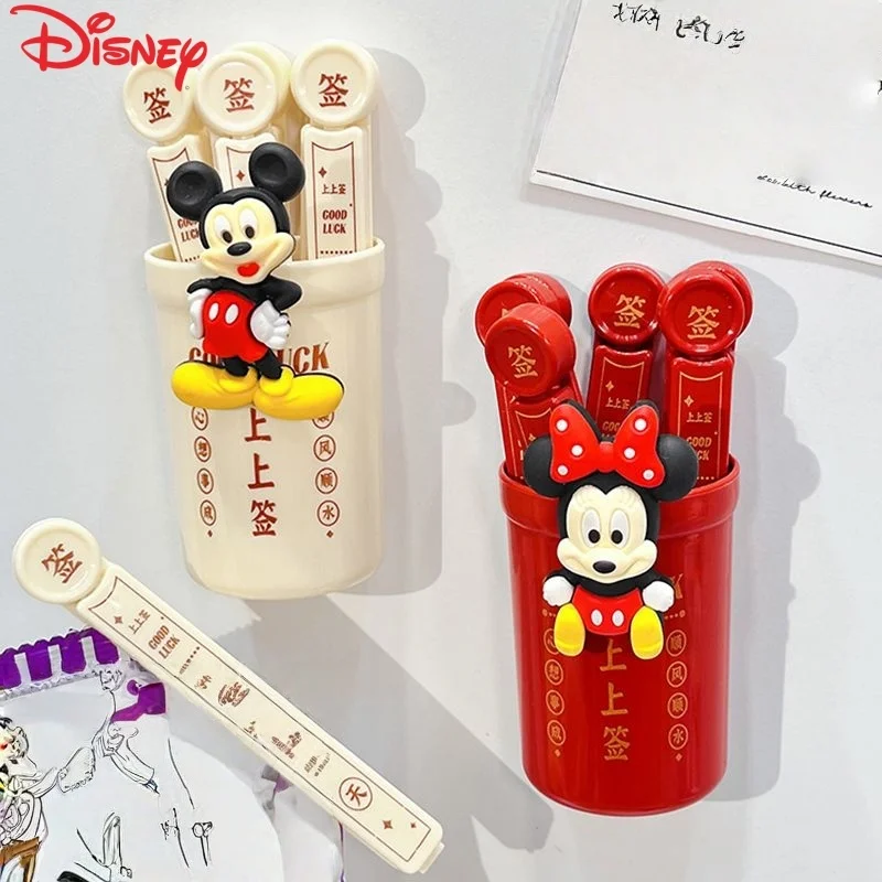 

Disney Cute Cartoon Mickey & Minnie New Snack Bag Clips, Refrigerator Magnet, Multi-functional Household Food Sealing Clips