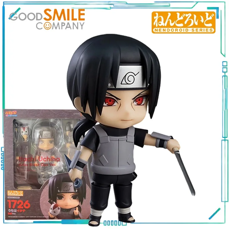 Auf Lager GSC Original NENDOROID-SERIE Anime NARUTO Shippuden Uchiha Madara und Hatake Kakashi Bewegliche Modell-Sammlung
