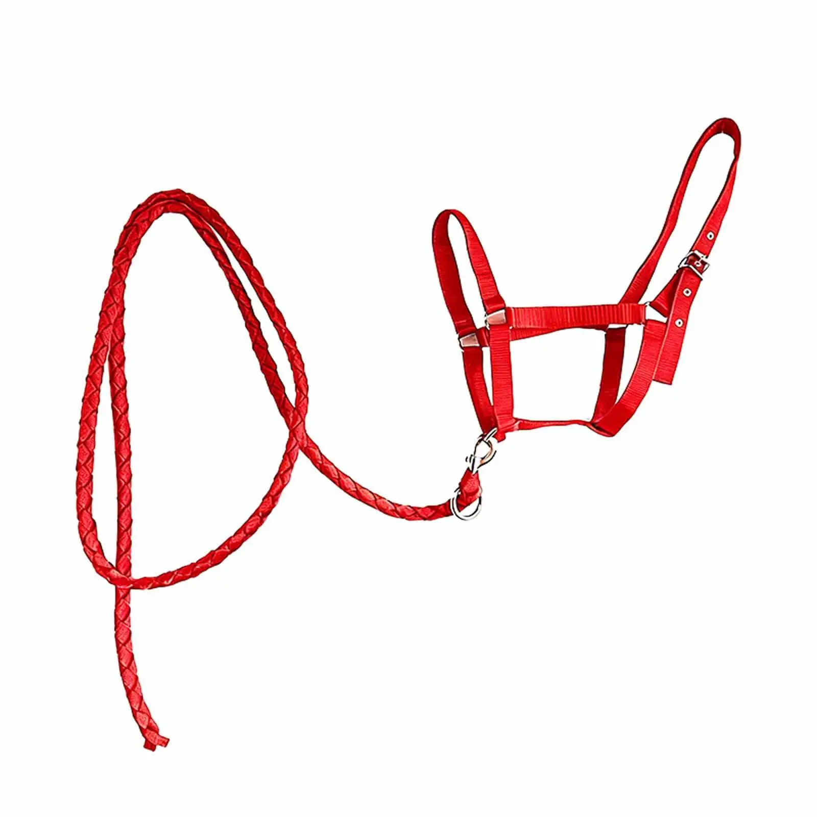 haltere-para-cavalo-com-redea-suprimentos-equestres-cabecada-e-arnes-para-transporte-reboque-exibicao-manejo-e-pastoreio